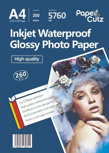 Gloss 260gsm single - a4,
