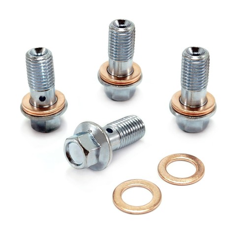 Brake caliper hose - 4x, banjo