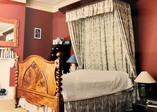 Antique Half Tester Bed (2