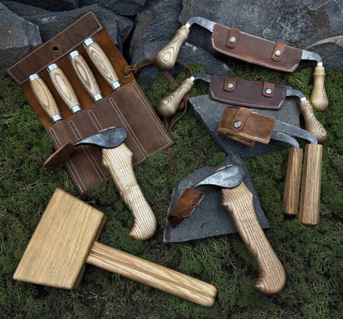 Piece hand forged wood - 11-piece,