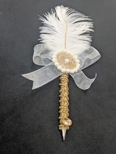White feather nikkah pen /