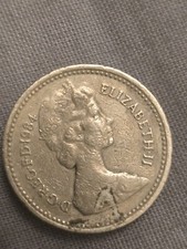 £1 Coin 1984 rare 1 pound