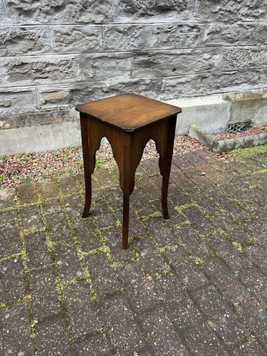 Vintage wooden plant stand - stand, /