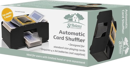 Automatic card shuffler - automatic,