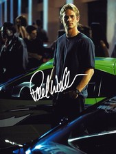 Paul Walker Signed Autograph 6X4 PHOTO Pre Print Film Fast And Furious