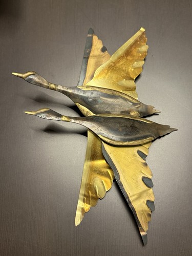 Vintage metal brass flying - metal,