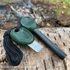 Swedish-Style Ferro Rod Fire