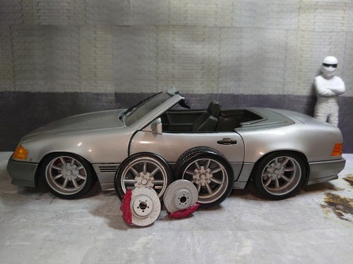 Set minilite wheels - 1/18,