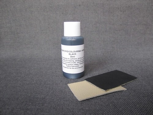 Leather dye colourant - in, black