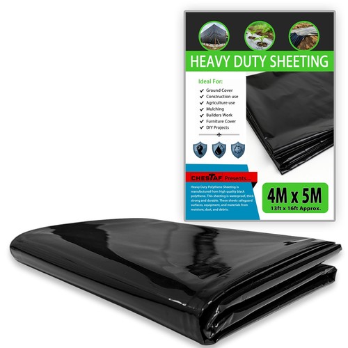 Chestaf black plastic - 5m,