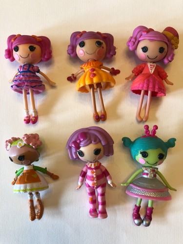 Lalaloopsy mini dolls lot 6 - lot, of