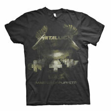 Official Metallica T Shirt Master Of Puppets Distressed Classic Rock Metal Band
