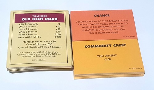 Full set monopoly deed - monopoly, and