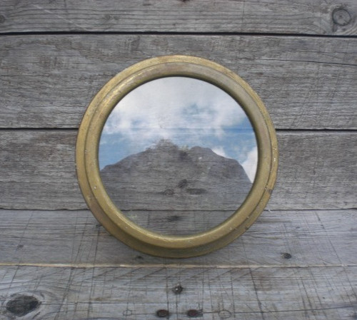 Vintage brass porthole style - brass,