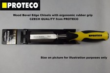 PROTECO Wood Chisel Bevel Edge Chisels 6-38mm Chrome Vanadium Steel Professional
