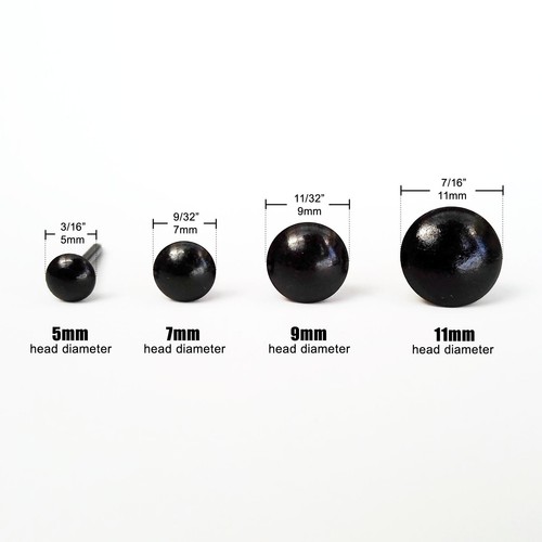 Black upholstery nail wine - nail,