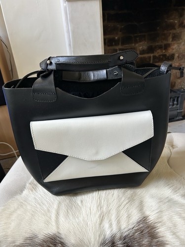 Zara buffalo leather shopper - zara,