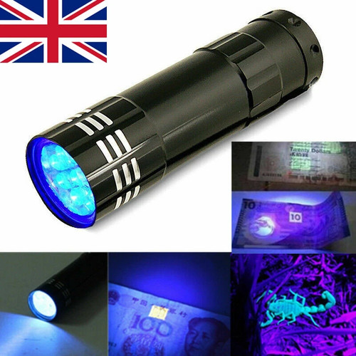 Black light torch - black,
