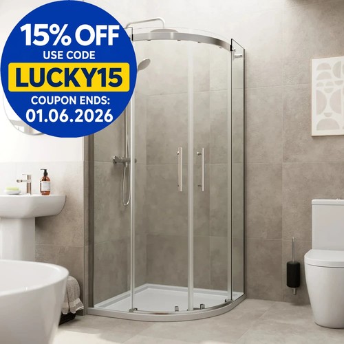 900mm quadrant shower - 900mm,