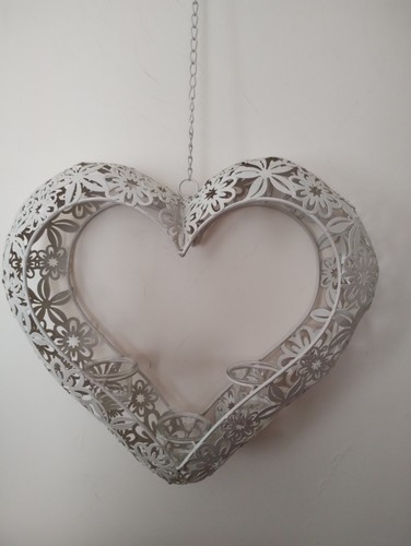 Large shabby chick - large, metal