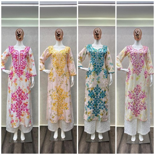 Stitched sharara palazzo - stitched,