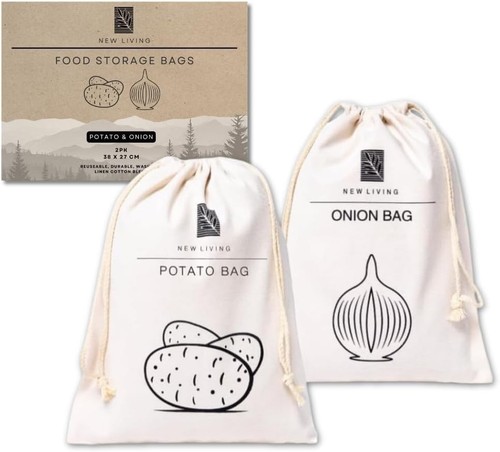 Potato bag onion - onion, linen
