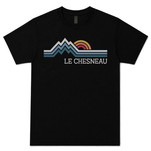 Chesneau retro logo shirt - retro, t-shirt