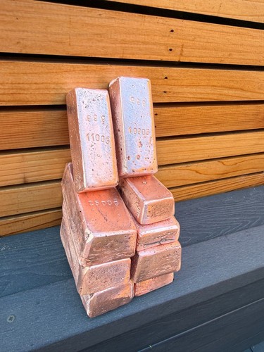 999 fine copper hand poured - fine,