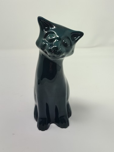 Brannam pottery cat - brannam,