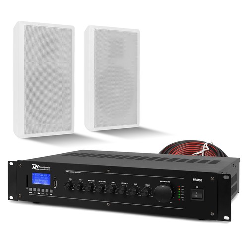 Flat wall speaker system - wall,
