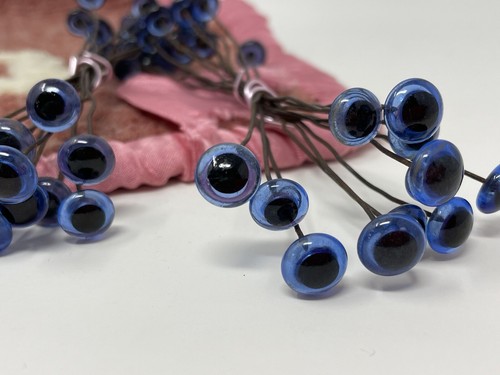 Vintage blue glass - vintage, teddy
