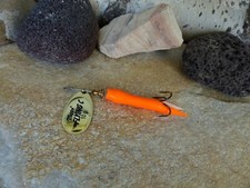 MEPPS FLYING C IN GOLD / ORANGE ALL SIZES FISHING SPINNING NEW