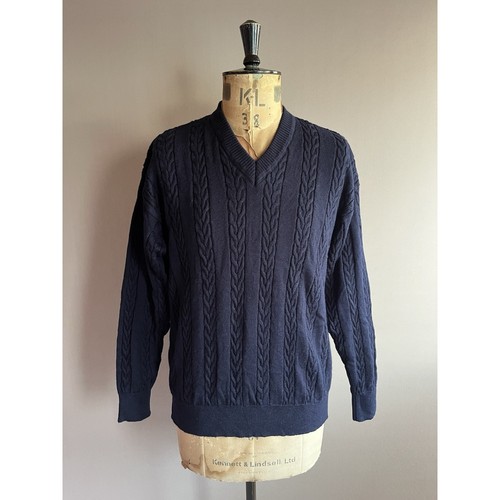 Vintage aran jumper men - aran,