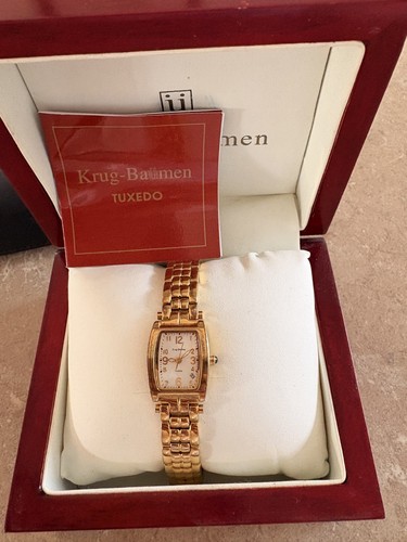 Krug baumen tuxedo gold watch - tuxedo,