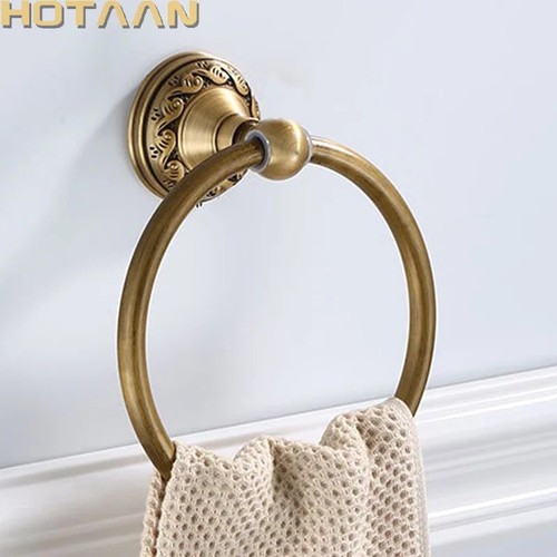 Antique brass towel - brass,