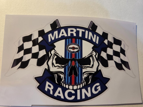 Martini racing decal - martini,