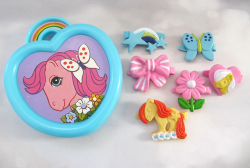 Vintage little pony blue - pony, g1