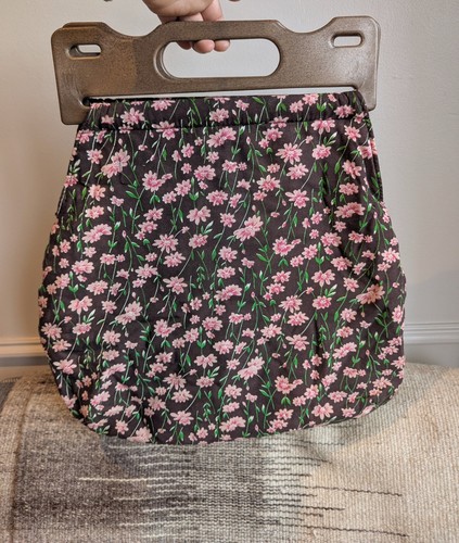 Vintage handbag boho floral