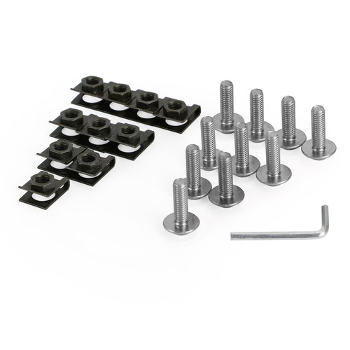 10x aluminum m6x20mm - 10x,