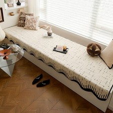 Universal Bay Window Cushion Anti-slip Soft Balcony Room Long Chair Seat Cushion