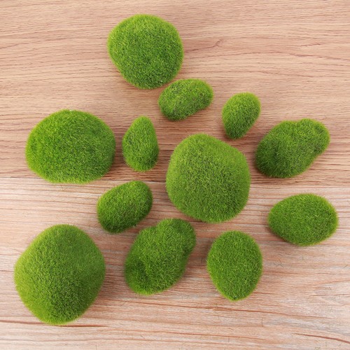 Pcs artificial moss - 12,
