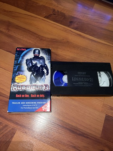 Robocop vhs rare - vhs, promo