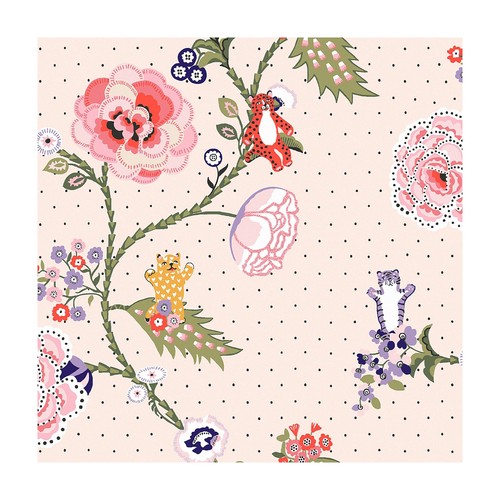 Cath kidston catnip wallpaper - kidston,