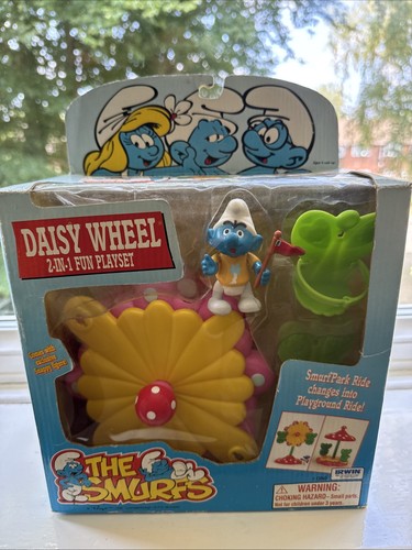 Smurfs daisy wheel - smurfs, snappy