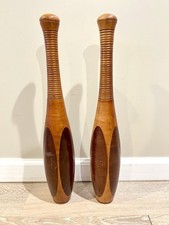 Antique Indian Juggling Clubs