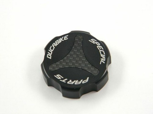 Rear fluid tank cap - fluid, ducabike