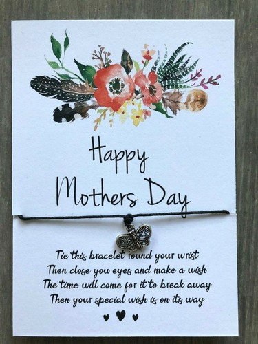 Mum wish string bracelet - mum,