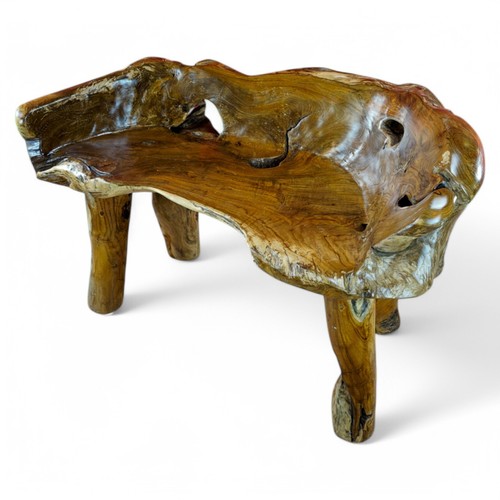 Kinaree teak root wood solid - root,