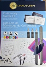 Calligraphy Starter Kit plus training guide and inks