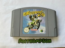 Excitebike 64 game n64 nintendo 64 game cartridge PAL